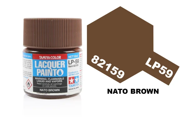 Tamiya Lacquer Paint LP-59 Nato Brown ** CLEARANCE **
