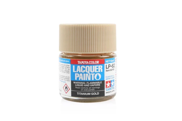 Tamiya Lacquer Paint LP-62 Titanium Gold ** CLEARANCE **