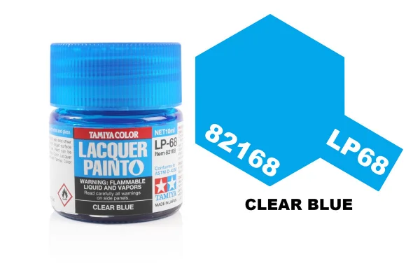 Tamiya Lacquer Paint LP-68 Clear Blue