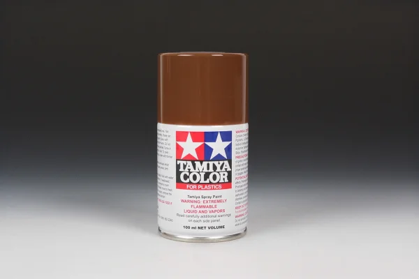 Tamiya Spray Paint TS-1 Red Brown