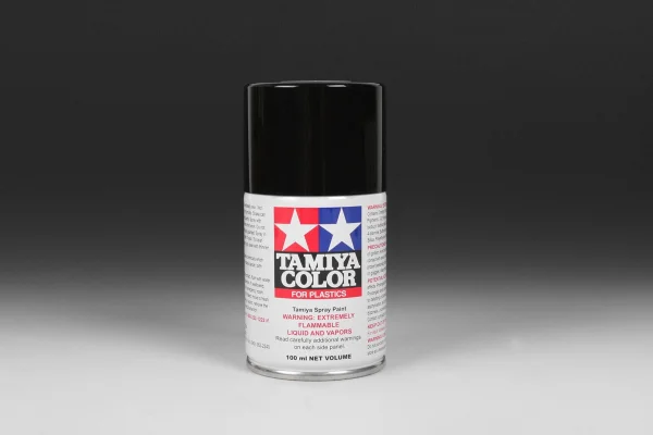 Tamiya Spray Paint TS-6 Matt Black