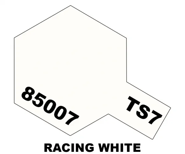 Tamiya Spray Paint TS-7 Racing White