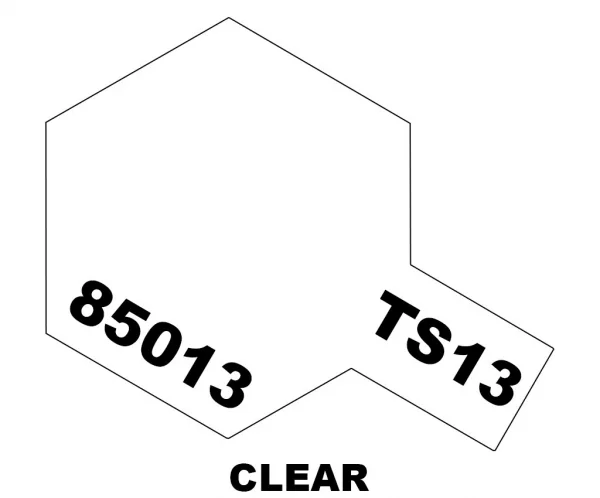 Tamiya Spray Paint TS-13 Clear Coat