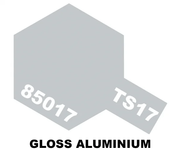 Tamiya Spray Paint TS-17 Gloss Aluminium