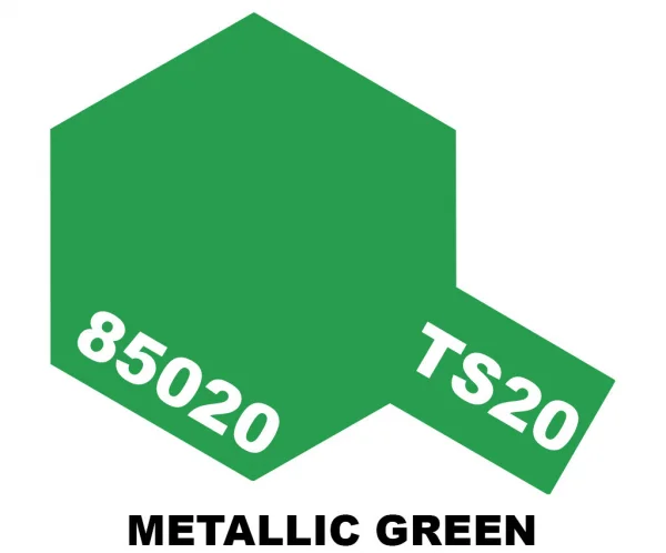 Tamiya Spray Paint TS-20 Metallic Green ** CLEARANCE **
