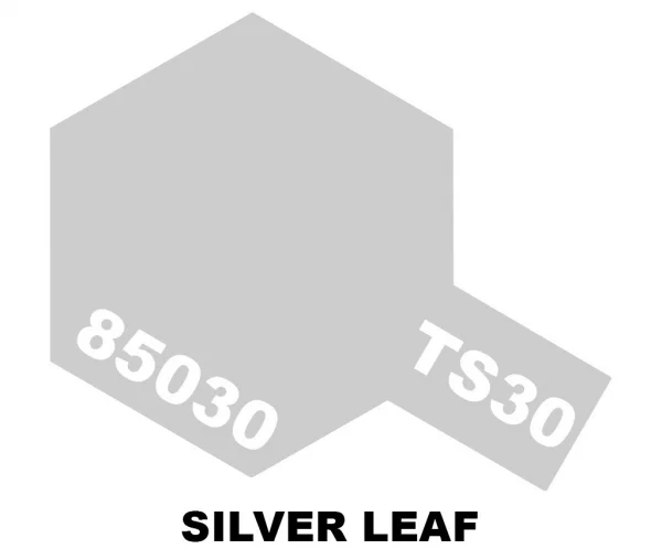 Tamiya Spray Paint TS-30 Silver Leaf
