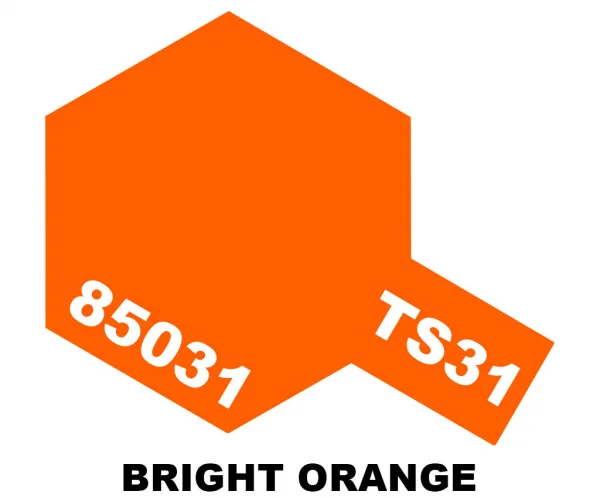 Tamiya Spray Paint TS-31 Bright Orange