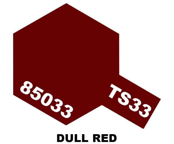 Tamiya Spray Paint TS-33 Dull Red
