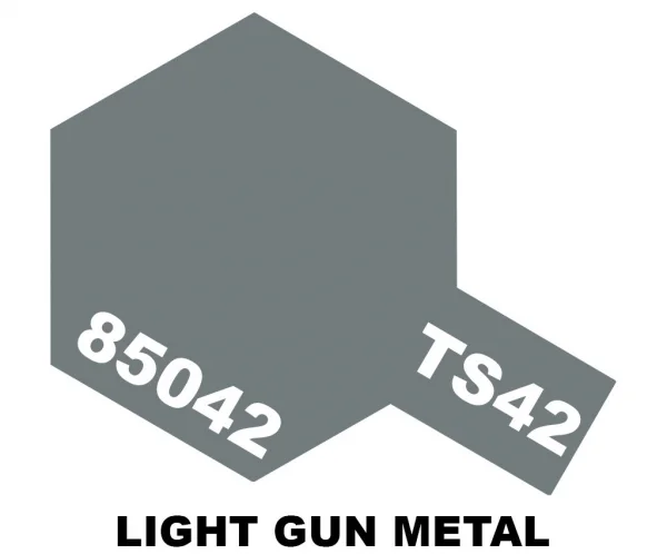 Tamiya Spray Paint TS-42 Light Gun Metal
