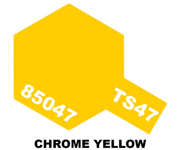 Tamiya Spray Paint TS-47 Chrome Yellow
