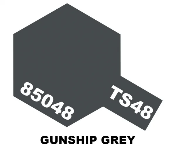 Tamiya Spray Paint TS-48 Gunship Grey