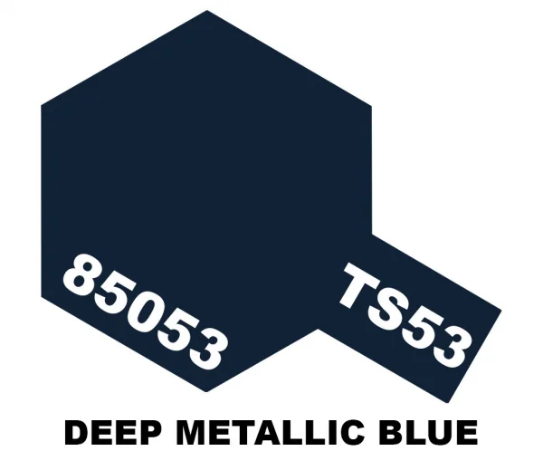 Tamiya Spray Paint TS-53 Deep Metallic Blue