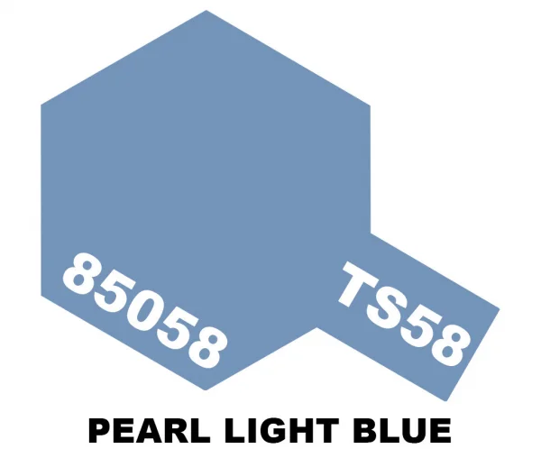 Tamiya Spray Paint TS-58 Pearl Light Blue