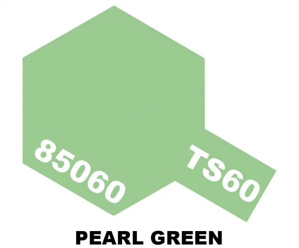 Tamiya Spray Paint TS-60 Pearl Green Mar