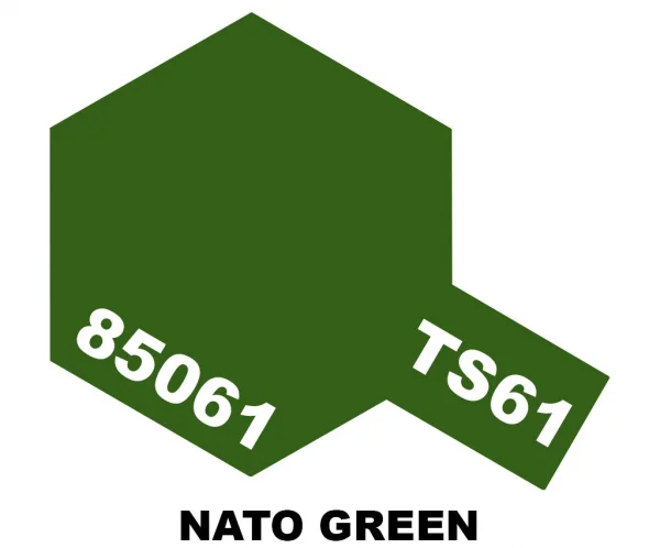 Tamiya Spray Paint TS-61 Nato Green