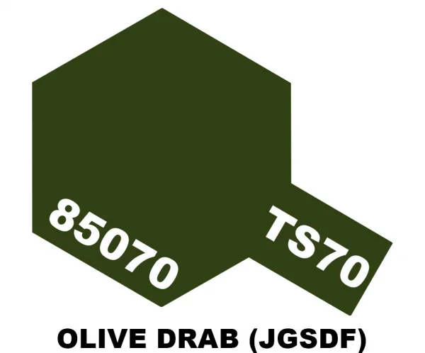 Tamiya Spray Paint TS-70 Olive Drab (Jgsdf)
