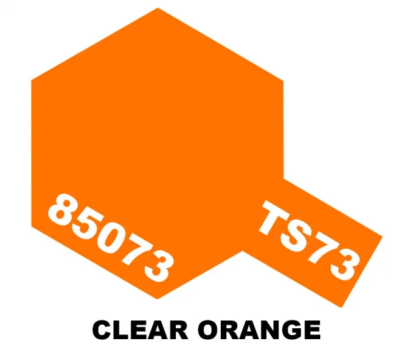 Tamiya Spray Paint TS-73 Clear Orange