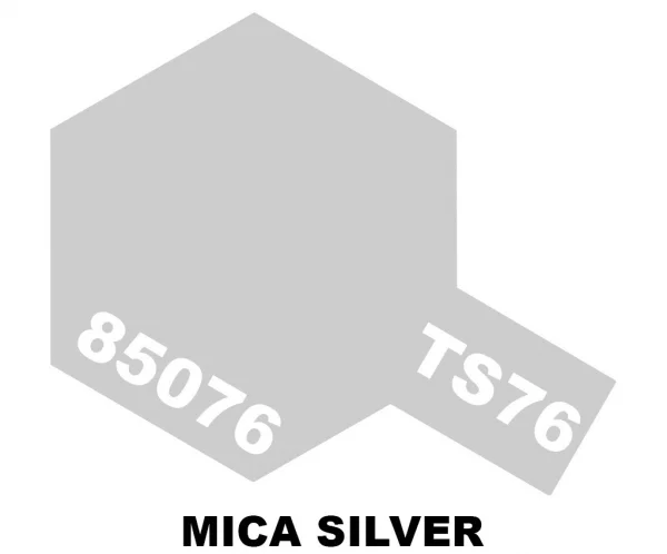 Tamiya Spray Paint TS-76 Mica Silver