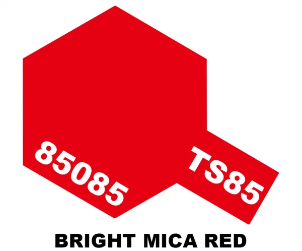 Tamiya Spray Paint TS-85 Bright Mica Red