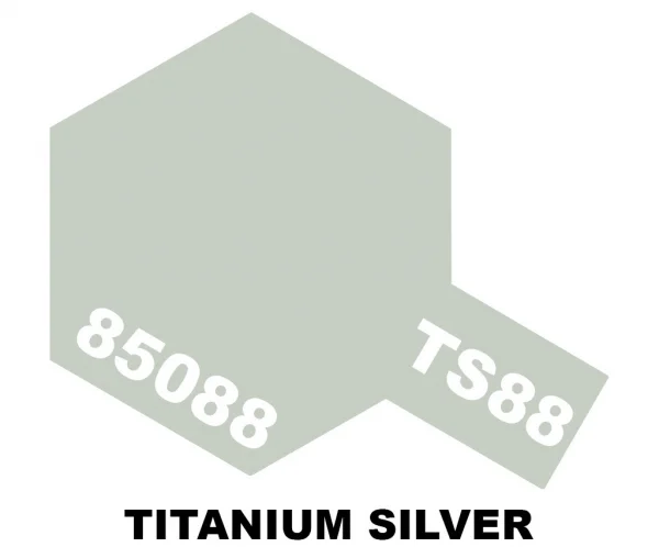 Tamiya Spray Paint TS-88 Titanium Silver