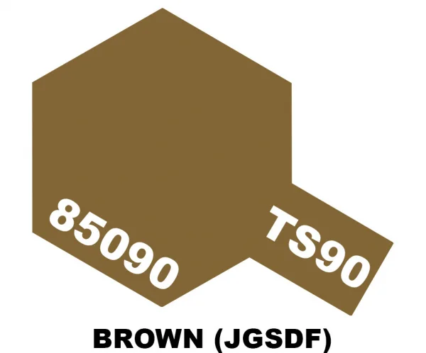 Tamiya Spray Paint TS-90 Brown Jgsdf