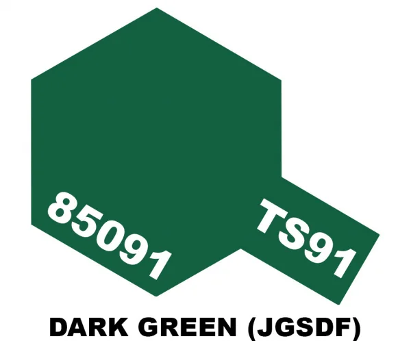 Tamiya Spray Paint TS-91 Dark Green Jgsdf