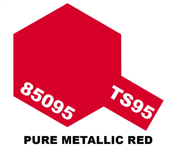 Tamiya Spray Paint TS-95 Pure Metallic Red