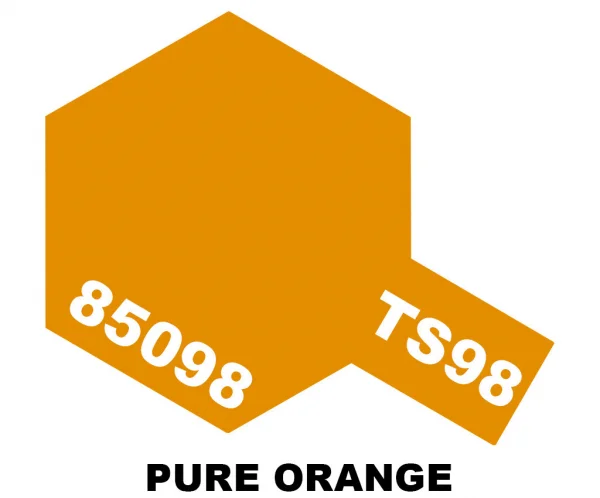 Tamiya Spray Paint TS-98 Pure Orange