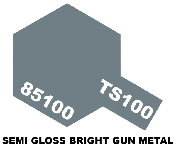 Tamiya Spray Paint TS-100 SG Bright Gun Metal