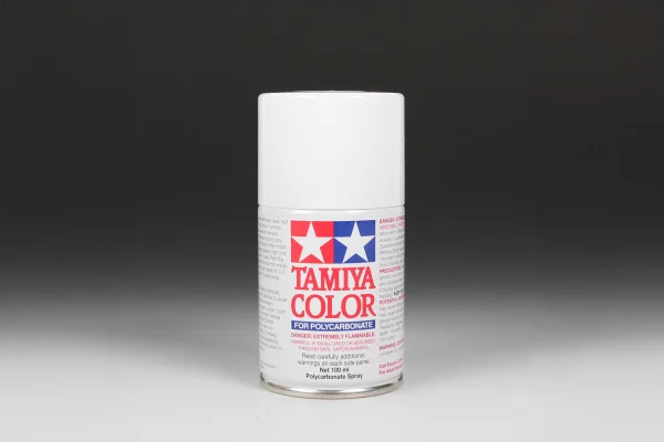 Tamiya Lexan Spray Paint - PS-1 White