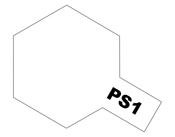 Tamiya Lexan Spray Paint - PS-1 White