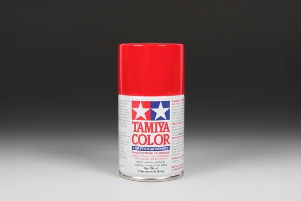 Tamiya Lexan Spray Paint - PS-2 Red