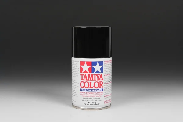 Tamiya Lexan Spray Paint - PS-5 Black