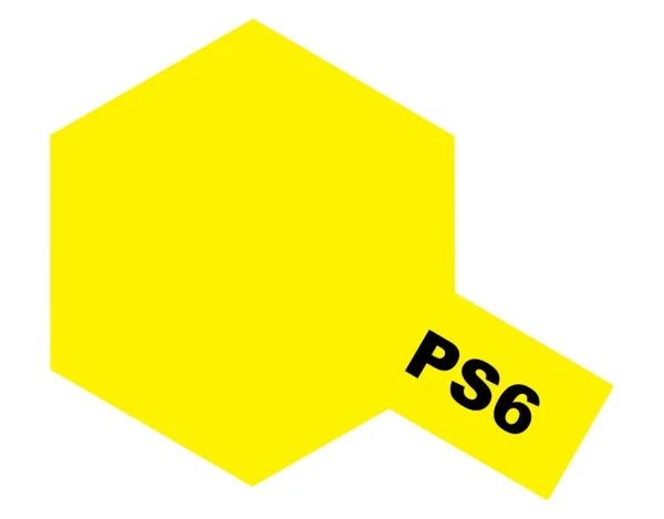 Tamiya Lexan Spray Paint - PS-6 Yellow