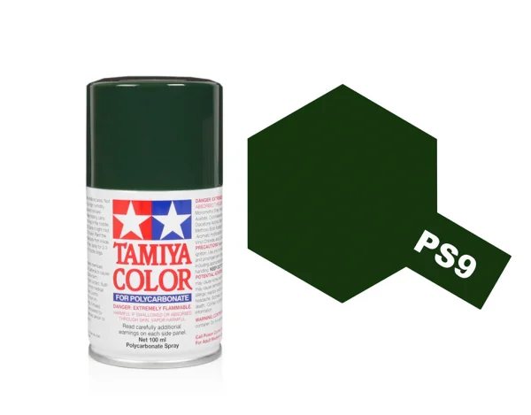 Tamiya Lexan Spray Paint - PS-9 Green