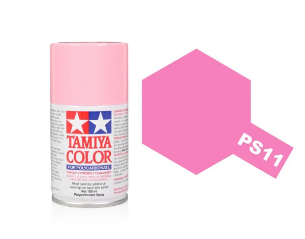 Tamiya Lexan Spray Paint - PS-11 Pink
