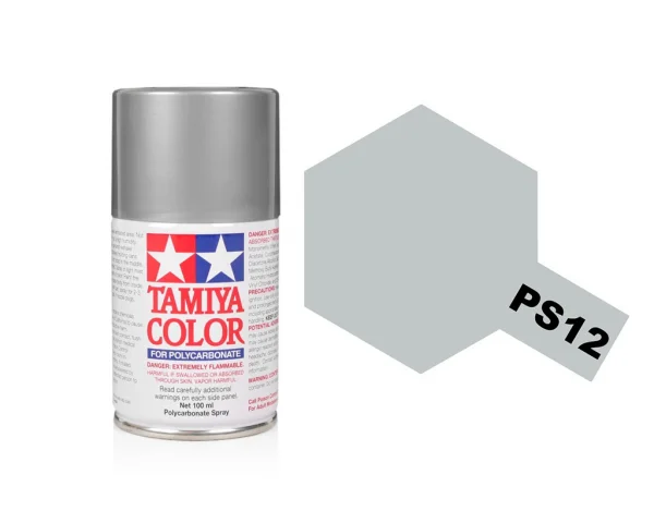Tamiya Lexan Spray Paint - PS-12 Silver