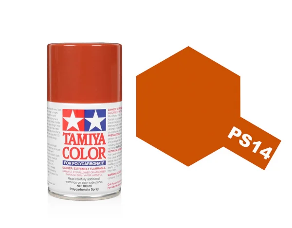 Tamiya Lexan Spray Paint - PS-14 Copper