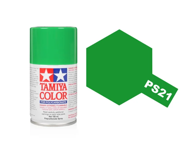 Tamiya Lexan Spray Paint - PS-21 Park Green