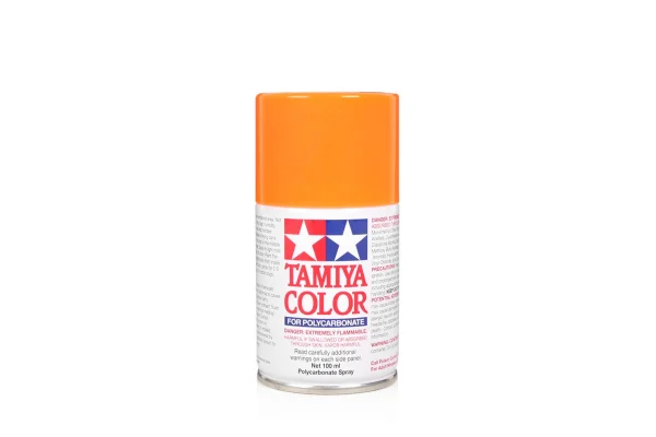 Tamiya Lexan Spray Paint - PS-24 Fluroescent Orange