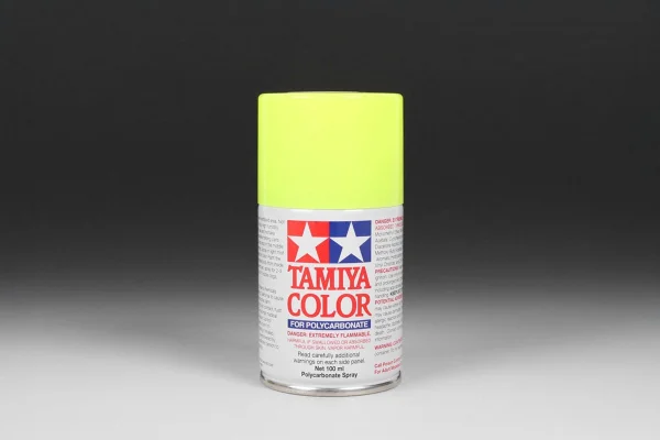 Tamiya Lexan Spray Paint - PS-27 Fluroescent Yellow