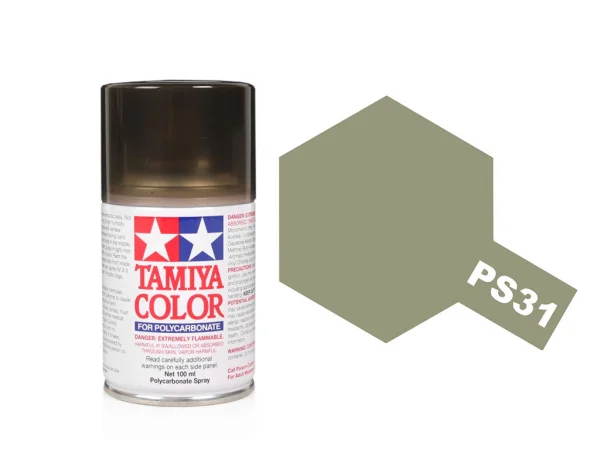 Tamiya Lexan Spray Paint - PS-31 Smoke