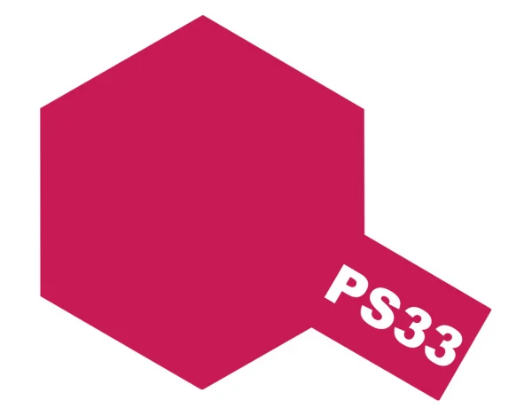 Tamiya Lexan Spray Paint - PS-33 Cherry Red