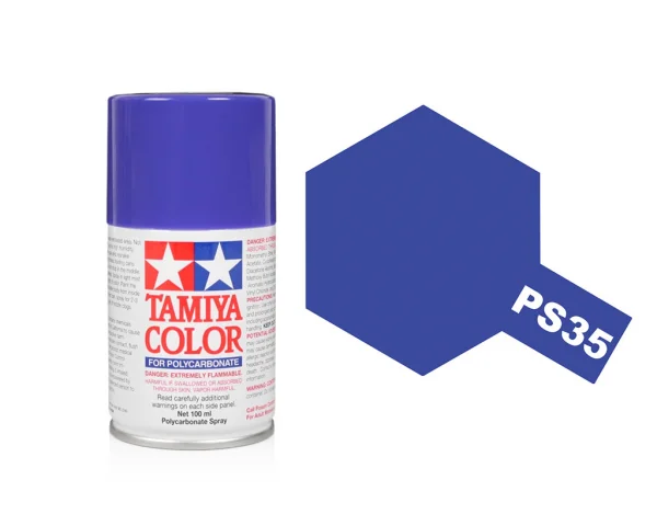 Tamiya Lexan Spray Paint - PS-35 Violet Blue