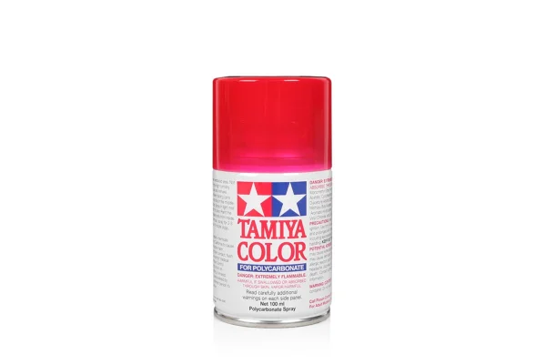 Tamiya Lexan Spray Paint - PS-37 Translucent Red