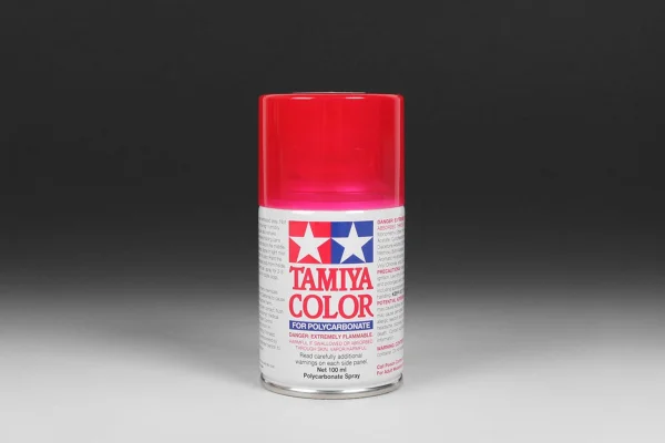 Tamiya Lexan Spray Paint - PS-37 Translucent Red