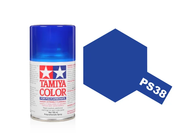 Tamiya Lexan Spray Paint - PS-38 Translucent Blue