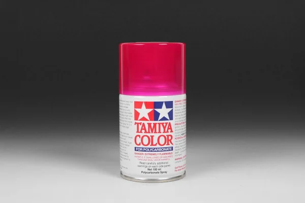 Tamiya Lexan Spray Paint - PS-40 Translucent Pink