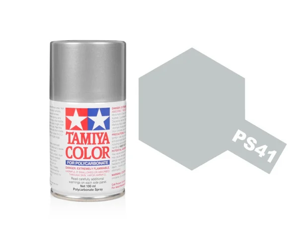 Tamiya Lexan Spray Paint - PS-41 Bright Silver