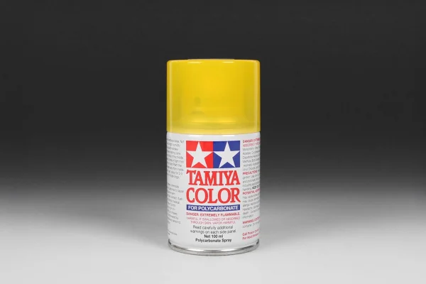 Tamiya Lexan Spray Paint - PS-42 Translucent Yellow Spray